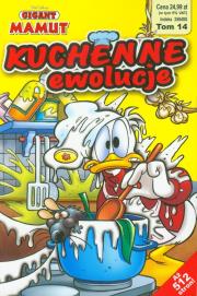 Okładka książki Gigant Mamut T.14 - Kuchenne ewolucje