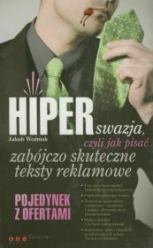 Hiperswazja. Autor: Jakub Woźniak. Dadada.pl Okładka książki Hiperswazja