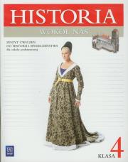 Okładka książki Historia SP Wokół nas 4 ćw. wyd.2012 NPP WSIP