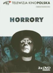 Horrory. Autor: Janusz Majewski, Jerzy Gierałtowski, Nowicki Marek Antoni. Dadada.pl Okładka książki Horrory