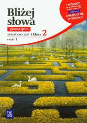 Okładka książki J.polski GIM Bliżej słowa kl.2/1 ćw w. 2012 WSIP