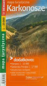 Opakowanie Karkonosze mapa turystyczna 1:25 000