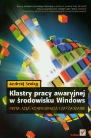 Okładka książki Klastry pracy awaryjnej w środowisku Windows.