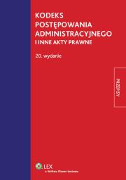 Kodeks postępowania administracyjnego i inne akty prawne. Autor: praca zbiorowa. Dadada.pl Okładka książki Kodeks postępowania administracyjnego i inne akty prawne