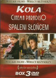 Okładka książki Kola / Cinema paradiso / Spaleni słońcem