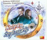 Kolędy żeglarskie. Autor: Andrzej Korycki, Dominika Żukowska. Dadada.pl Okładka książki Kolędy żeglarskie