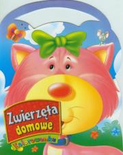 Kolorowanka - Zwierzęta domowe. Autor: praca zbiorowa. Dadada.pl Okładka książki Kolorowanka - Zwierzęta domowe