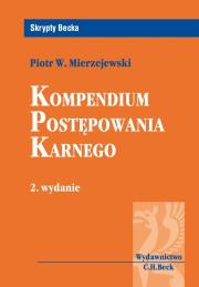 Okładka książki Kompendium postępowania karnego wyd.2