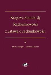 Opakowanie Krajowe Standardy Rachunkowości z ustawą o rachunkowości