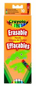 Okładka książki Kredki ołówkowe ścieralne 10 szt. CRAYOLA