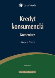 Okładka książki Kredyt konsumencki Komentarz