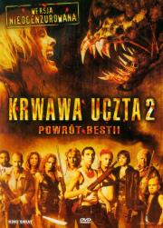 Krwawa uczta 2. Autor: Patrick Melton, Marcus Dunstan. Dadada.pl Okładka książki Krwawa uczta 2