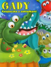 Okładka książki Książeczka z zakładkami - Gady