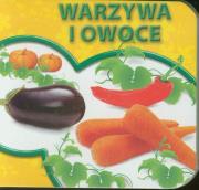 Okładka książki Książeczki kartonowe - Warzywa i owoce