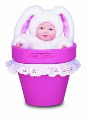 Opakowanie Lalka 6 króliczek w doniczce