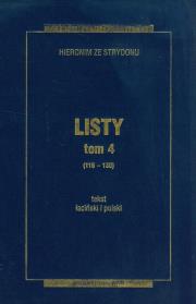 Listy t.4 (116-130). Autor: Hieronim ze Strydonu. Dadada.pl Okładka książki Listy t.4 (116-130)