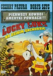 Okładka książki Lucky Luke na Dzikim Zachodzie