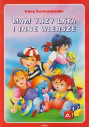 Okładka książki Mam trzy lata i inne wiersze  SARA