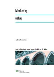 Marketing usług. Autor: Czubała Anna, Jonas Agata, Smoleń Tomasz, Wiktor Jan W.. Dadada.pl Okładka książki Marketing usług