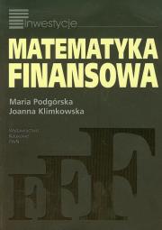 Okładka książki Matematyka finansowa