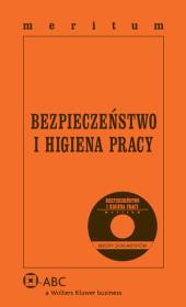 Okładka książki Meritum Bezpieczeństwo i Higiena Pracy 2012 z płytą CD
