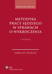 Okładka książki Metodyka pracy sędziego w sprawach o wykroczenia
