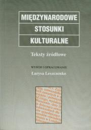 Międzynarodowe stosunki kulturalne. Wydawca: Arboretum. Dadada.pl Opakowanie Międzynarodowe stosunki kulturalne