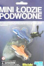 Mini Łodzie Podwodne 4M. Autor: 3219. Dadada.pl Okładka książki Mini Łodzie Podwodne 4M