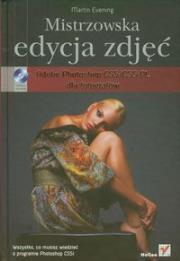 Okładka książki Mistrzowska edycja zdjęć. Adobe Photoshop.. HELION