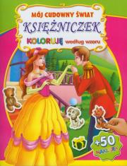 Okładka książki Mój cudowny świat księżniczek różowa