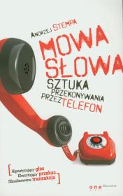 Mowa słowa. Autor: Andrzej Stempa. Dadada.pl Okładka książki Mowa słowa
