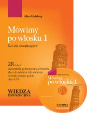 Okładka książki Mówimy po włosku 1 z płytą CD