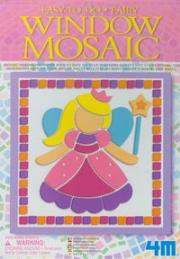 Mozaika okienna Wróżka. Autor: 4582. Dadada.pl Okładka książki Mozaika okienna Wróżka