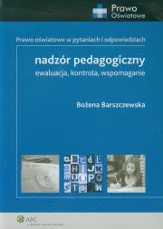 Okładka książki Nadzór pedagogiczny