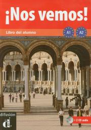 Nos vemos! Podręcznik + 2CD A1+A2. Wydawca: Difusion. Dadada.pl Opakowanie Nos vemos! Podręcznik + 2CD A1+A2