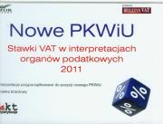 Okładka książki Nowe PKWiU Stawki vat w interpretacjach organów podatkowych 2011