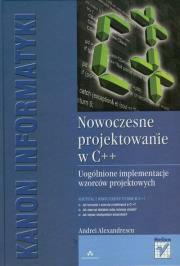 Okładka książki Nowoczesne projektowanie w C++