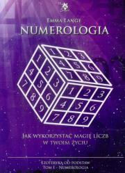 Numerologia. Tom 1. Ezoteryka od podstaw. Autor: Emma Lange. Dadada.pl Okładka książki Numerologia. Tom 1. Ezoteryka od podstaw