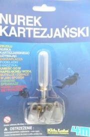 Nurek Kartezjański 4M. Autor: 3301. Dadada.pl Okładka książki Nurek Kartezjański 4M