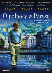 O północy w Paryżu. Autor: Woody Allen. Dadada.pl Okładka książki O północy w Paryżu