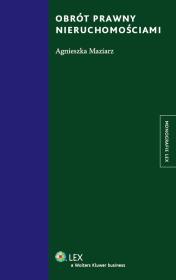 Okładka książki Obrót prawny nieruchomości