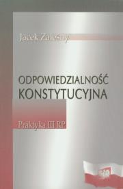Okładka książki Odpowiedzialność konstytucyjna