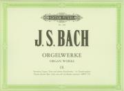 Orgelwerke IX. Autor: Johann Sebastian Bach. Dadada.pl Okładka książki Orgelwerke IX