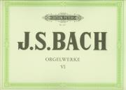 Orgelwerke VI. Autor: Johann Sebastian Bach. Dadada.pl Okładka książki Orgelwerke VI
