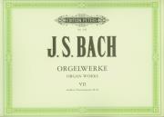 Orgelwerke VII. Autor: Johann Sebastian Bach. Dadada.pl Okładka książki Orgelwerke VII