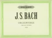 Orgelwerke VIII. Autor: Johann Sebastian Bach. Dadada.pl Okładka książki Orgelwerke VIII