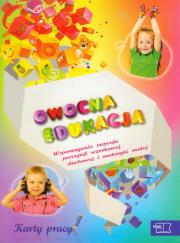 Owocna Edukacja - KP percepcja wzrok., słuch.. Autor: Wiesława Żaba-Żabińska. Dadada.pl Okładka książki Owocna Edukacja - KP percepcja wzrok., słuch.
