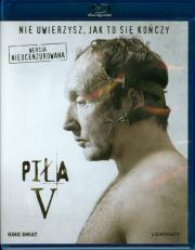 Piła V. Autor: Patrick Melton, Marcus Dunstan. Dadada.pl Okładka książki Piła V
