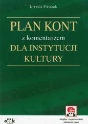 Okładka książki Plan kont z komentarzem dla instytucji kultury