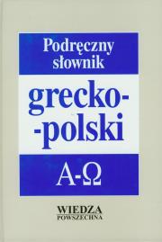 Okładka książki Podręczny słownik grecko-polski